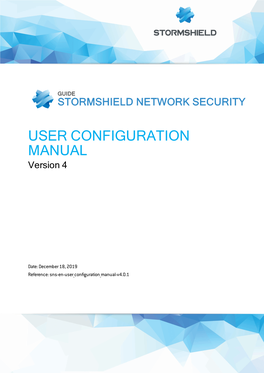 Stormshield Network Firewall for Your Network