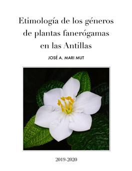 Etimologia Antillas