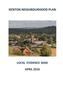 Kenton Neighbourhood Plan Local Evidence Report