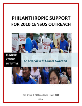 Overview of Grants Awarded by Kim Crews