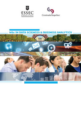 Msc in DATA SCIENCES & BUSINESS ANALYTICS