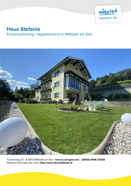 Haus Stefanie in Millstatt Am