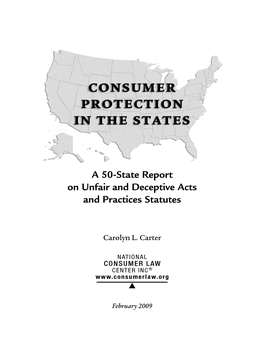 A 50-State Report on Unfair and Deceptive Acts and Practices Statutes