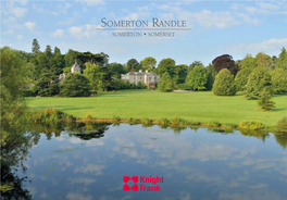 Somerton Randle SOMERTON • SOMERSET