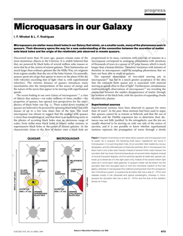 Microquasars in Our Galaxy