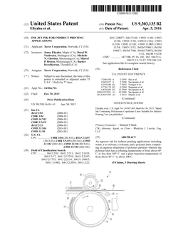 (12) United States Patent (10) Patent No.: US 9,303,135 B2 Eliyahu Et Al