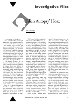 Men Autopsy' Hoax