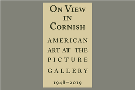 On View in Cornish Exhibition Publication