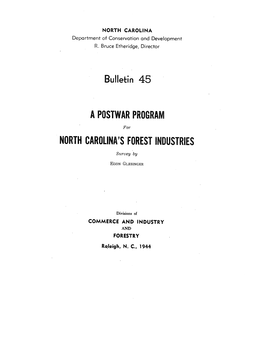 North Carolina's Forest Industries