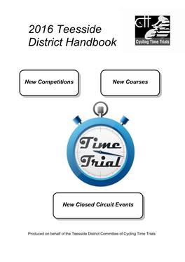 2016 Teesside District Handbook