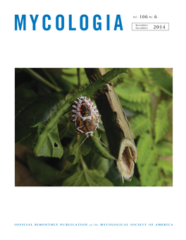 MYCOLOGIA December 2014