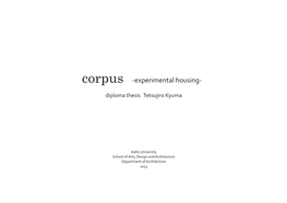 Experimental Housing