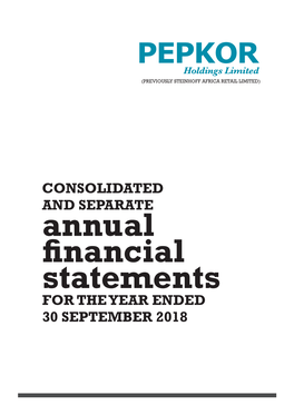 Annual Financial Statements