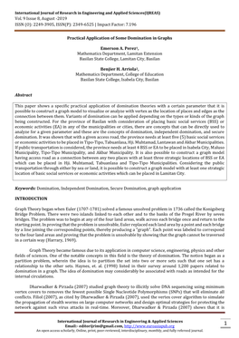 Vol. 9 Issue 8, August -2019 ISSN (O): 2249-3905, ISSN(P): 2349-6525 | Impact Factor: 7.196