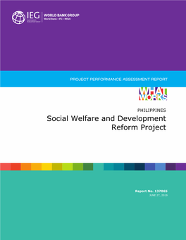 Philippines: Social Welfare and Development Reform Project