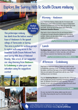 Surrey Hills to South Downs Railway