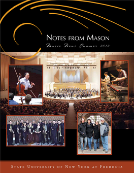 Notes from Mason 2012