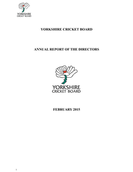 Yorkshire Cricket Board