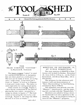 The Tool Shed Number 10 (November 1979)