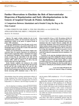 Further Observations to Elucidate the Role of Interventricular Dispersion