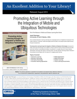 Promoting Active Learning Through the Integration of Mobile and Ubiquitous Technologies