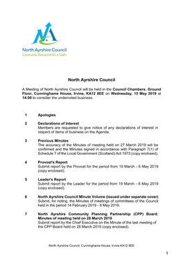 North Ayrshire Council 1