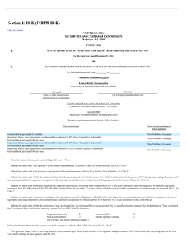 Section 1: 10-K (FORM 10-K)