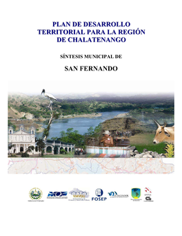 Plan De Desarrollo Territorial Para La Región De Chalatenango Vmvdu