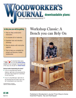 006-017.B1 Workbench