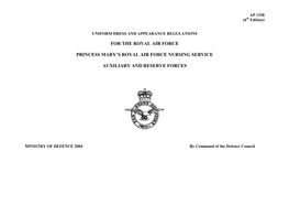 For the Royal Air Force Princess Mary's Royal Air