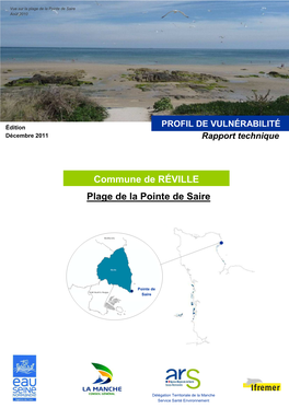 Plage De La Pointe De Saire Commune De RÉVILLE