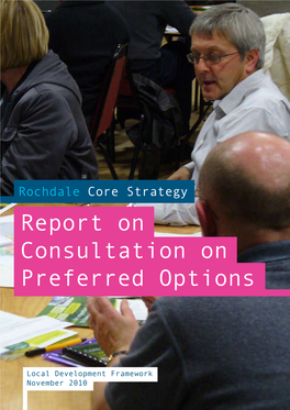 H. Report on Consultation on Preferred Options Core Strategy