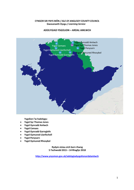 Adolygiad Ysgolion – Ardal Amlwch