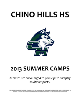 Chino Hills Hs