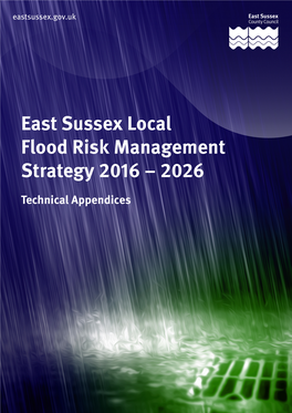 East Sussex Local Flood Risk Management Strategy 2016 – 2026