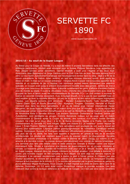 Servette Fc 1890