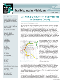 Trailblazing in Michigan
