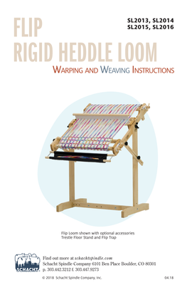 Flip Rigid Heddle Loom