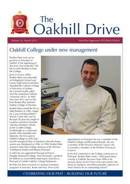 Oakhill Drive Volume 26, March 2013 Print Post Approved: PP255003/O5436