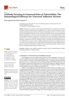 Influenza Vaccines