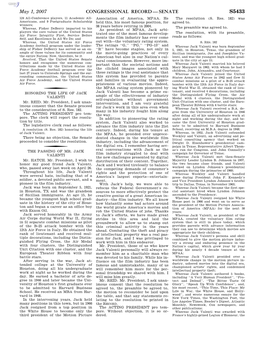 Congressional Record—Senate S5433