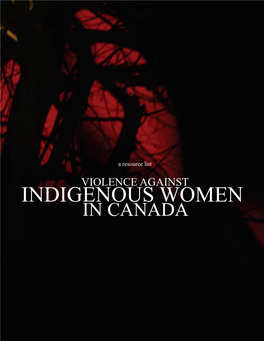 Violence Against Indigineous Women