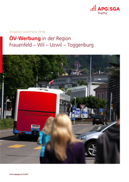 ÖV-Werbung in Der Region Frauenfeld – Wil – Uzwil – Toggenburg