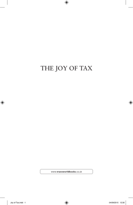 The Joy of Tax