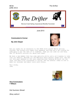 Drifter JUNE 2013