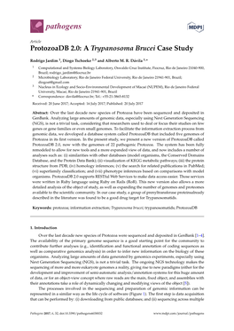 A Trypanosoma Brucei Case Study