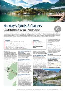 Norway's Fjords & Glaciers
