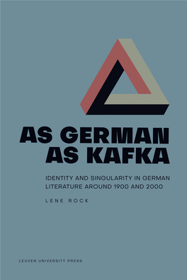 As German As Kafka