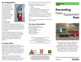 Preventing Farm Equipment Fires