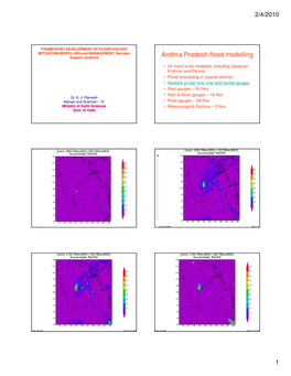 Andhra Pradesh Flood Modelling